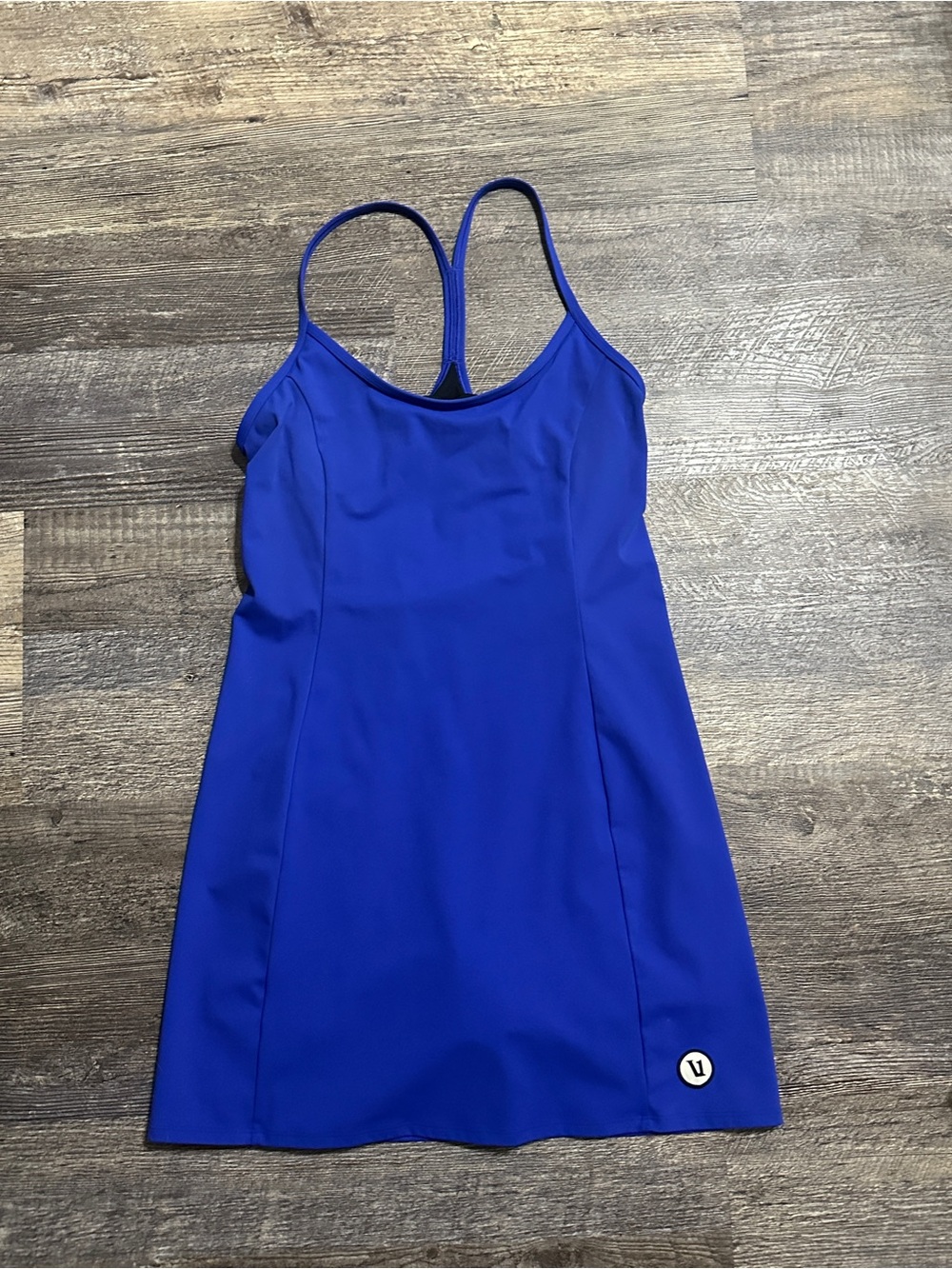 Vuori Copenhagen Blue One Shot Tennis Dress - Medium
